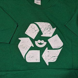 Authentic Summerfest Recycling Green large unisex